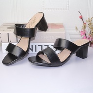 Guốc cao gót nữ 5p dáng sandal 2 quai ngang G65