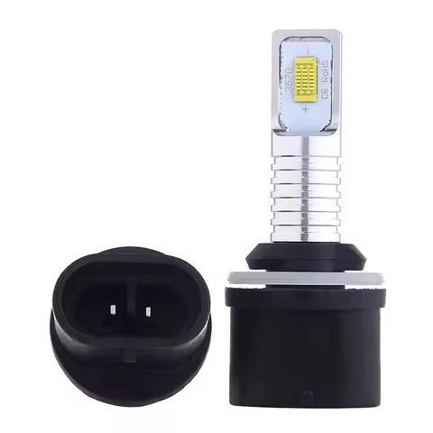 2Pcs LED 880 H27W/27 881 Car Light Bulbs H27W H27 DRL Fog Lights White 6000K 12V 24V for Led Fog Dri