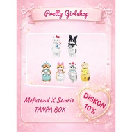 WITHOUT BOX Figure Mofusand X Sanrio Action Figure Japanese Anime Cat Figure Table Decoration Cat Co