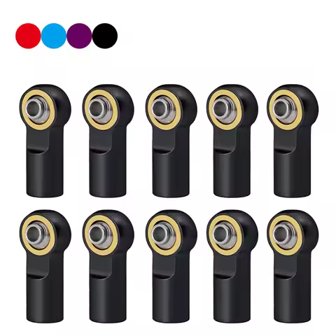 Ball Joint 10Pcs For 1/10 RC Car Crawler AXIAL SCX10 D90 D110 Tamiya CC01 Racing M3 19MM Link Tie Ro