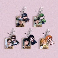 CORTIS Kpop Idol Keychain Acrylic Keyring Pendant 钥匙扣 Bag Charm Fans Gift JAMES KEONHO