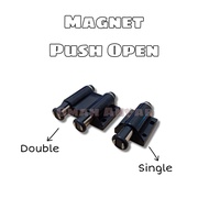 1 PAIR Magnet Push Open Single Double Glass Cabinet Buffet TV Huben MS Md