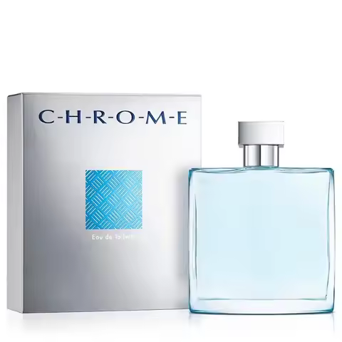 AZZ'ARO Chrome By Azzaro Oakmoss, Cedar, Tonka Bean, Brazilian Rosewood, Coriander Men Edt Spray 199