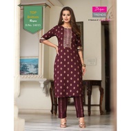 READYMADE WOMEN KURTI KURTA WANITA PEREMPUAN TOPS INDIAN ETHNIC WEAR WITH PANTS