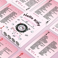 2026HelloKitty Popular Golden Songs Lyrics Playing Cards Independent Copy-Free Pop Music Cards Enter