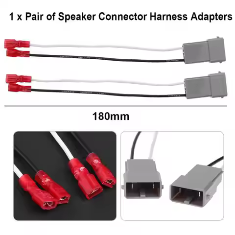 VODOOL 1 Pair Speaker Connector Harness Adapters SP-7800 72-7800 For Honda Acura CL TL RL Legend MDX