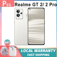 Realme GT 2 / GT 2 Pro 5G Phone GT2 120HZ Refresh Rate Snapdragon 8 Gen1 5000mAh 1 Year Local Warranty