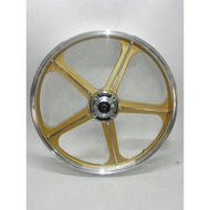 (CLEARANCE STOCK) SPORT RIM 511 WAVE125 GOLD WITH BEARING