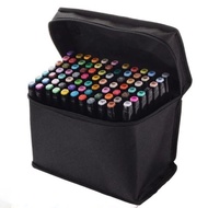 Colors Marker Pen Dual Alcohol Based Soft Brush Markers Set for Drawing Design Art Supplies Alcohol 