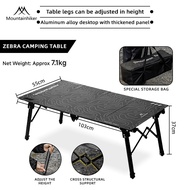 MOUNTAINHIKER Camping folding table four-fold tactical table portable Meja perkhemahan multi-functio