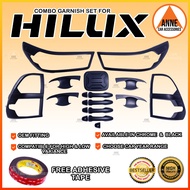 Garnish Cover for Toyota Hilux Hilux G 2021 - 2023 / Hilux E Conquest 4x2 MT 2021 - 2025 Set Combo