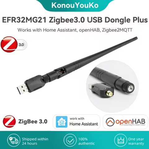 ZigBee 3.0 USB Dongle Plus-E Universal Zigbee Wireless USB Gateway Open Source Hub For Home Assistan