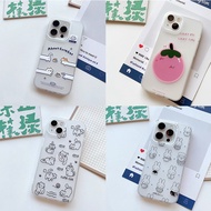 Matte Cheese Cat Xiaomi 15 14T Redmi Note14 13 11S Pro 14C 13C POCO X6 F6 M6 Phone Case