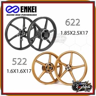 ENKEI-a(Mags~EH,3/5/6's{spokes<j{HONDA<X{GTR150<p{Winner150<O{Front<a|Disc Rear Disc 1.4*1.6/ 1.6*1