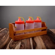 KAYU Kitchen SPICE RACK SET SPICE RACK WOODEN SHELF SPICE RACK SPICE RACK