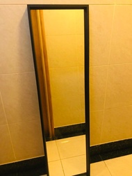 Ikea黑色長方形全身鏡