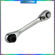 POP 72 Tooth Double Ended Ratchet Wrench Ratchet Screwdriver 1 4Inch Drive Tool