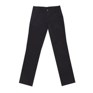 RENOMA Slack Cotton Pants Black With Line
