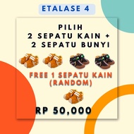 Choose 2 Sound Shoes + 2 Free Cloth Shoes 1 Cloth Shoes