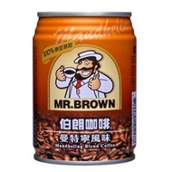 金車曼特寧伯朗咖啡（240ml×24入）台北以外縣市勿下單