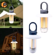 prettyia Camping Light Waterproof USB Rechargeable Emergency Light Handheld Torch Tent