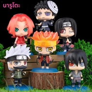 ฟิกเกอร์อนิเมะนารูโตะชิปปูเด็น6ชิ้น/เซ็ต Hinata Sasuke Itachi Kakashi obito รุ่น Q ตุ๊กตา pvctoys ขอ