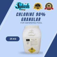 SPLASH - CHLORINE 90% TCCA GRANULAR (25KG/DRUM) [READY STOCK]