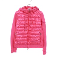 【二手，B級】 MONCLER羽絨外套拉鍊連帽衫 8G00028 尼龍短袖女款 二手 B