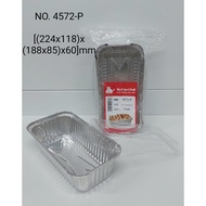 Aluminium Tray 4572P (R) With Lid
