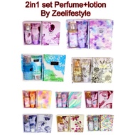 ️ STORY OF LIFE 2IN1 TRAVEL SET FRAGRANCE MIST -88ML LOTION PERFUME -90ML