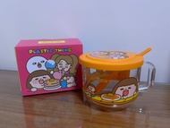 🥣 Plastic Thing Borosilicate 耐熱玻璃碗 Pancake 橙色款