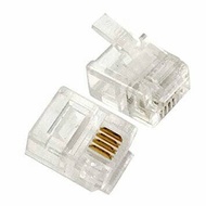 Jack PIN RJ11 Connector RJ11 4 PIN Telephone Connector Good Quality