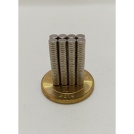 Samarium Cobalt Magnet SmCo **** High Temperature Resistant Powerful ***** 5x1.5mm Round Nickel Plat