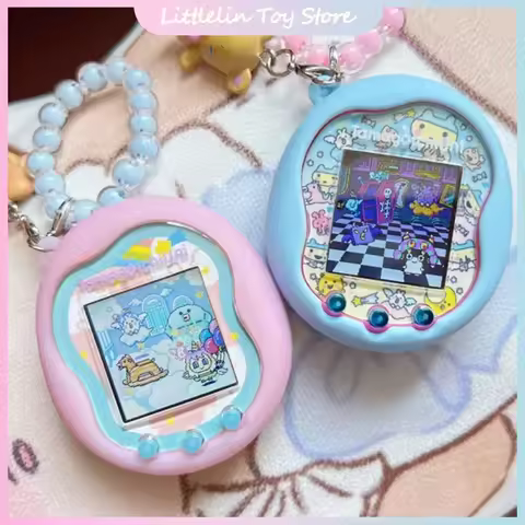 Original Angel And Devil Series For Tamagotchi Uni Bow Tie Soft Shell Drop Protection Tamagotchi Pro