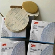 3m 236U 5" Non-Hole Hookit Gold Disc Grid Grade 80 120 180 240 320 400 600 800