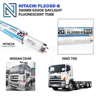 HITACHI FL20SD-B 20W 2FT (580MM) 6500K DAYLIGHT FLUORESCENT TUBE for NISSAN GE13 HINO 700 Japanese T