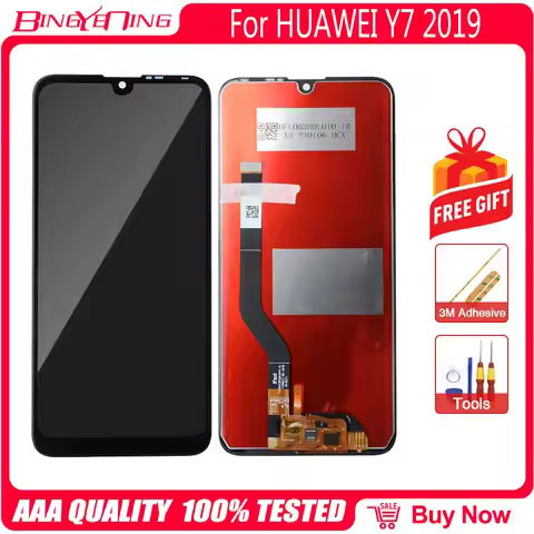 High Quality LCD&Touch Screen Digitizer With Frame Display Mdule For Huawei Y7 2019 DUB-LX3 DUB-L23 