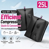 25L Vacuum Storage Duffel Bag IP68 Waterproof 70D Fabric Multi Purpose Clothes Organizer Wardrobe Cl