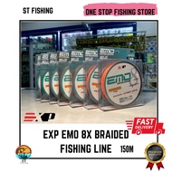 EXP EMO 8X 150m Braided Fishing Line 10lb - 50lb