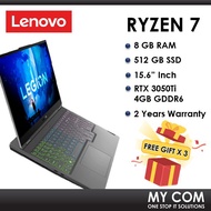 Lenovo Legion 5 15ARH7 82RE0034MJ 15.6'' FHD 165Hz Gaming Laptop (Ryzen 7 6800H, 8GB, 512GB SSD, RTX3050Ti 4GB, W11)