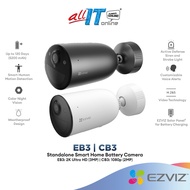 Ezviz EB3 2K | CB3 1080P Battery-Powered Outdoor Security Cameras with Human Detection & Color Night