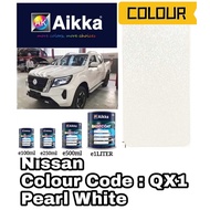 AIKKA NISSAN QX1 PEARL WHITE ** 2K CAR PAINT