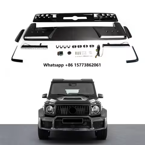 2025+ W465 Car Accessories g Wagon Roof Spoiler with Led Carbon Fiber for G Class W465 G500 G550 G63