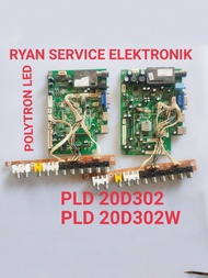 mb mainboard TV LED POLYTRON PLD 20D302 PLD 20D302W