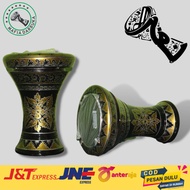 DARBUKA 8 INCH MURAH MOTIF BATIK ALAT MUSIK HADROH