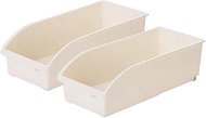ISETO I-231 Storage Case with Bows, Set of 2, W 6.2 x D 14.2 x H 4.1 inches (15.8 x 36 x 10.6 cm), M