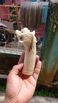GAGANG GOLOK KAYU KUAT UKIR NAGA