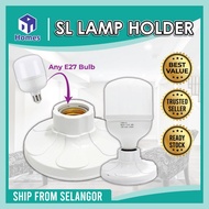 Lamp E27 Holder SL E27 Holder Ceiling Mount Holder White