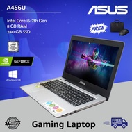 Asus A456U Graphics Laptop | Intel Core i5-7th Gen | 14" Display | 8GB Ram 256GB-512GB SSD | Windows 10