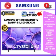 SAMSUNG 4K UHD SMART TV 85"/ 75"/ 65"/ 55"/ 43" I UA-85U8000FKXXM/UA-75U8000FKXXM/UA-65U8000FKXXM/UA